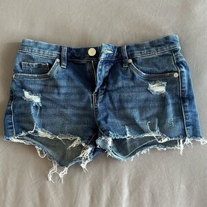 Blank NYC The Astor Cut-Off Denim Shorts
